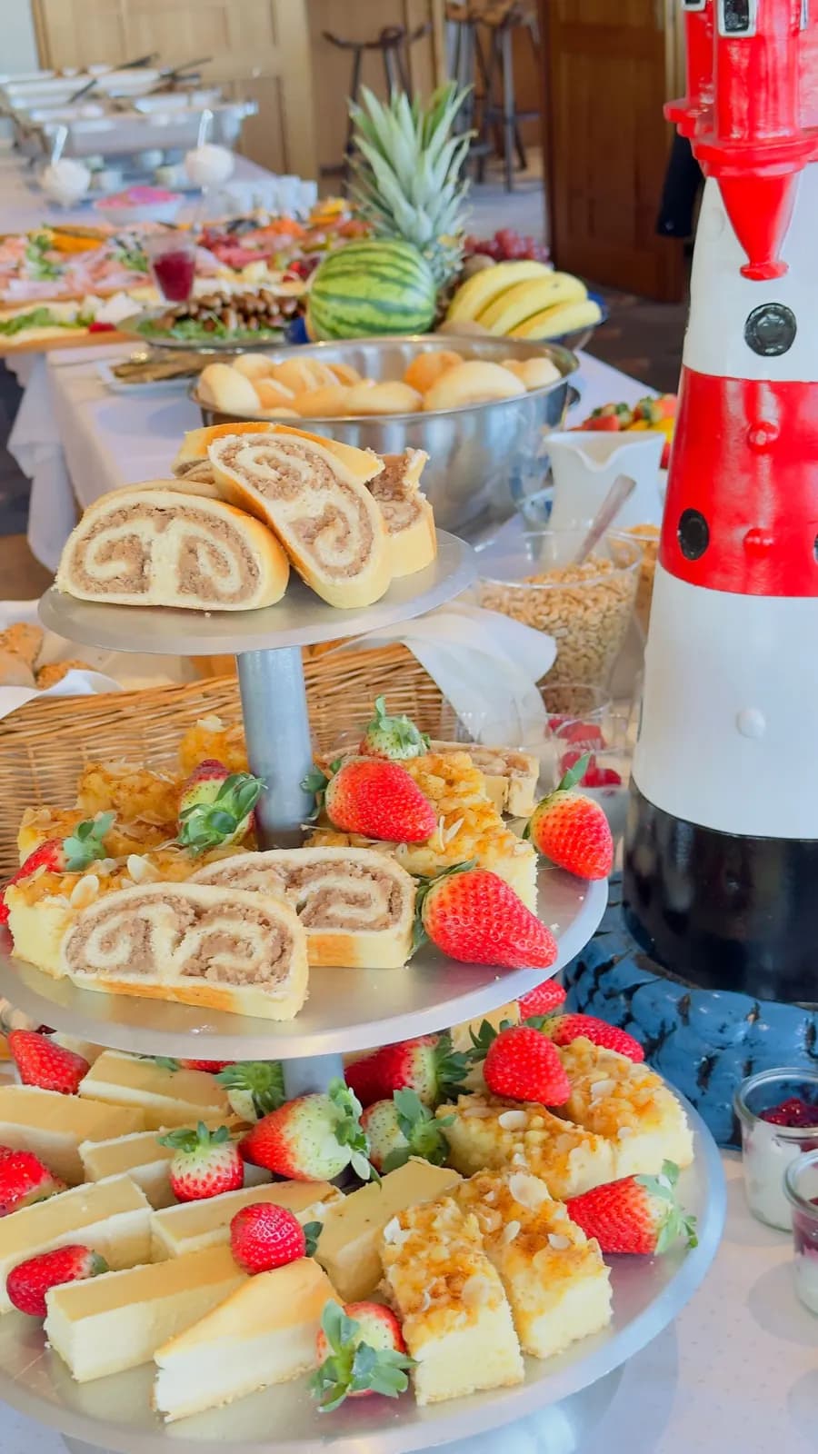 Frühstücksbrunch im Restaurant Weserblick